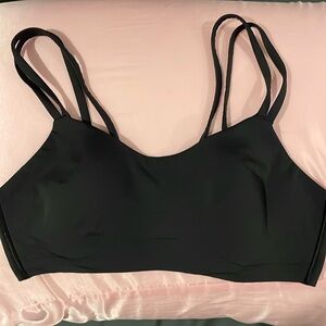 Lululemon size 8 black Sports bra (no cups) Soft Buttery